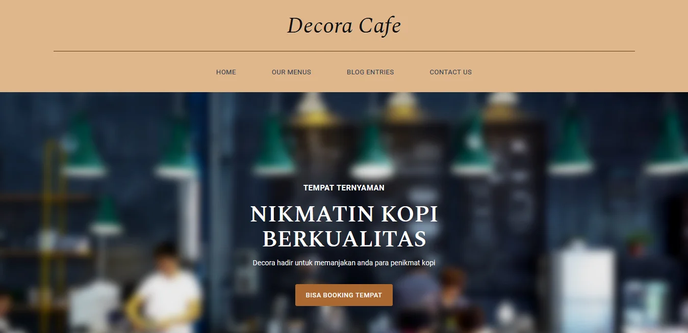 cafe website